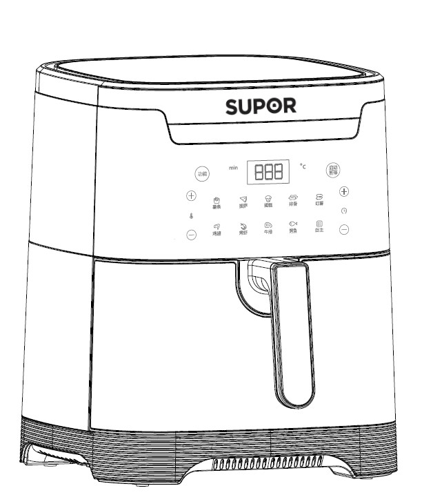 空气炸锅（电烤炉）KD65D839说明书