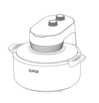 空气炸锅KJ50DQ75说明书