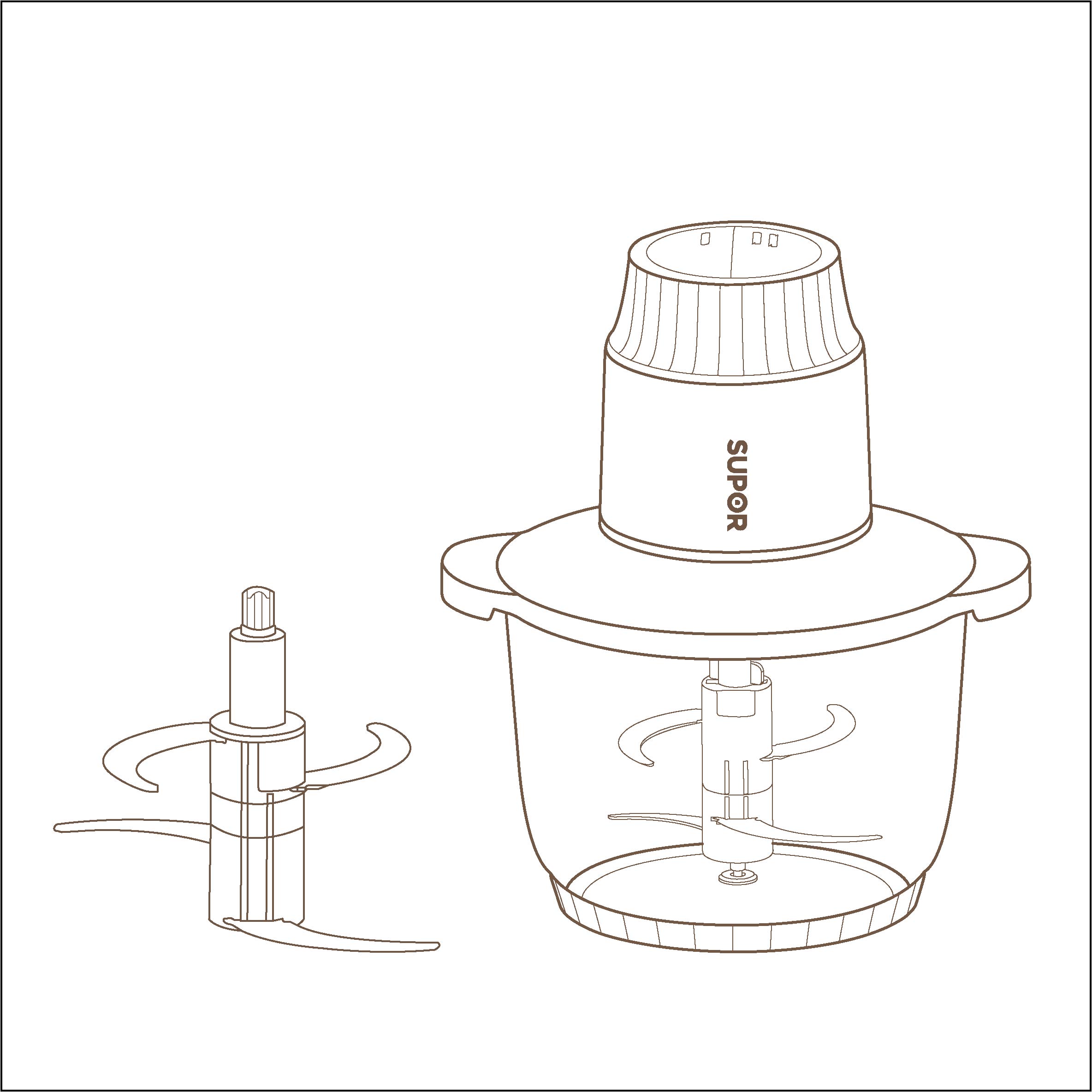 食品加工器（碎肉机）