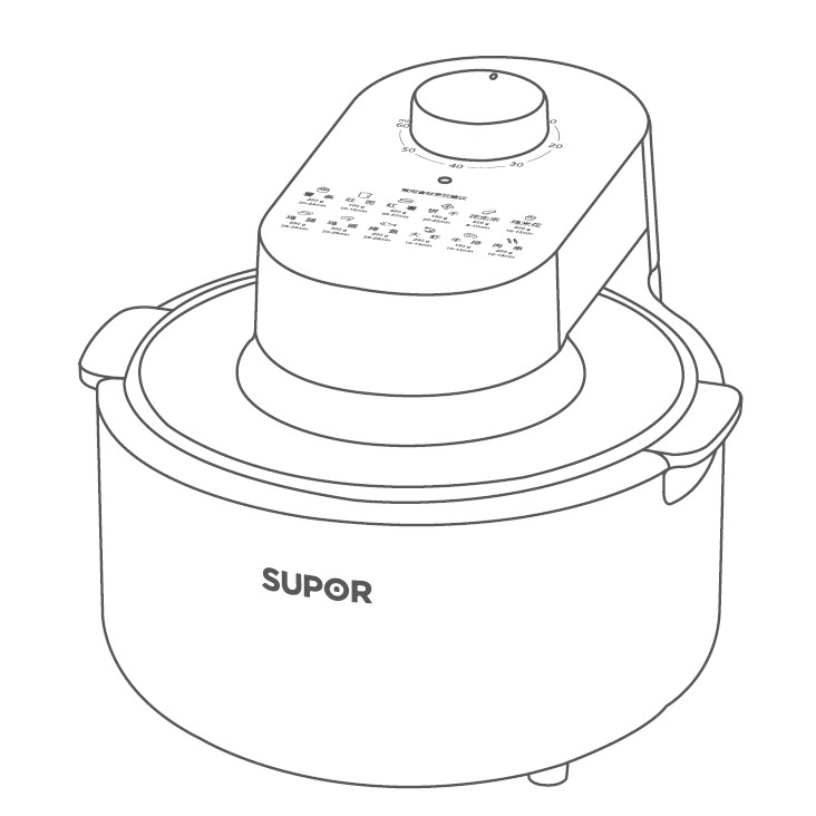 空气炸锅 说明书KJ40D65
