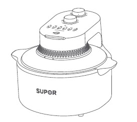 空气炸锅 说明书KJ70YQ853--7210008008