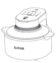 空气炸锅 说明书KD70YQ855--7210008009