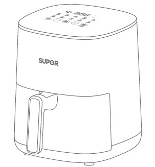 空气炸锅 说明书KD30D838 -7210007996